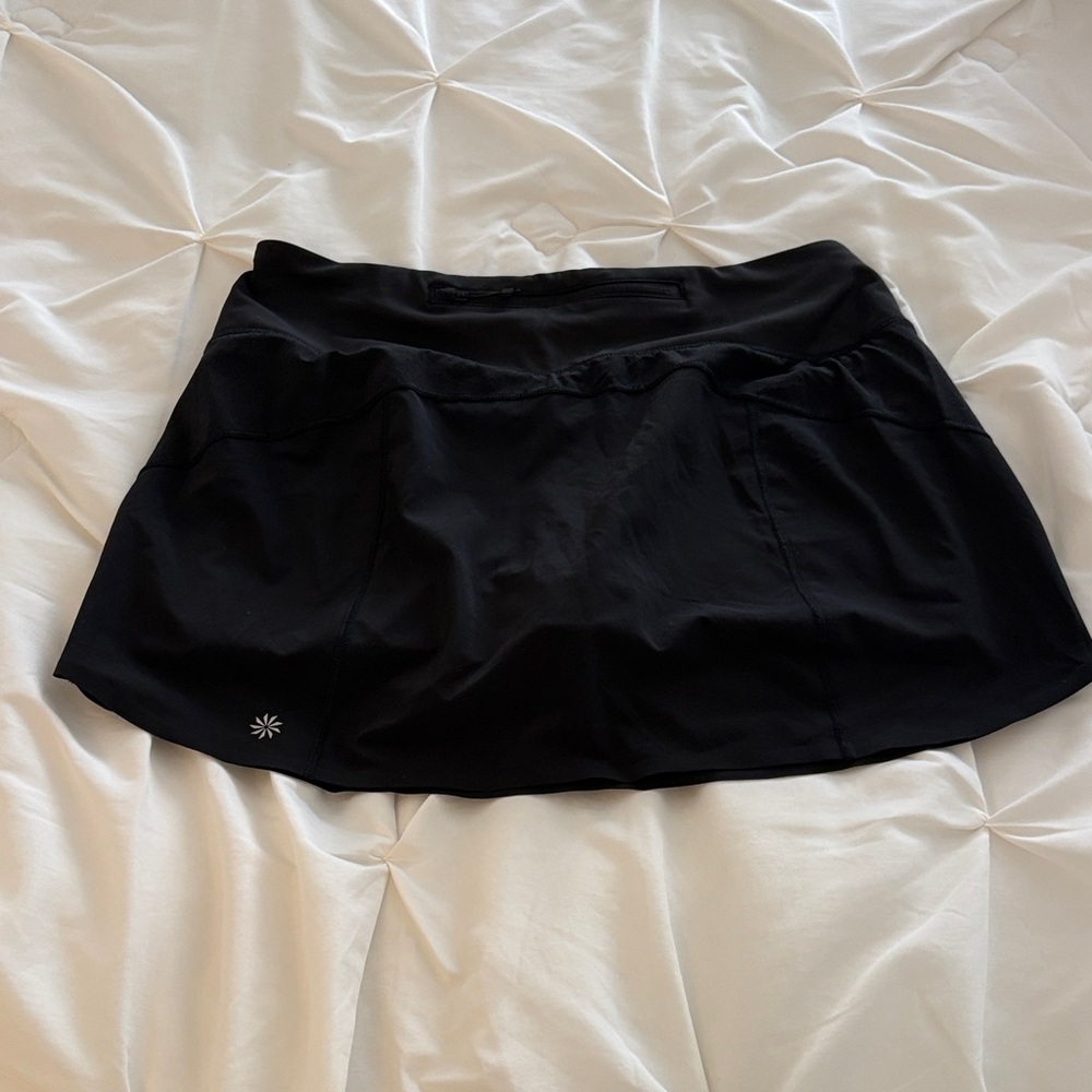 Athleta Black Run With It 14" Skort - Picture 3 of 5